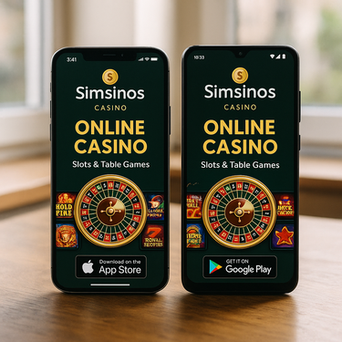 Simsinos - Mobiele Apps voor iOS en Android - Casino App